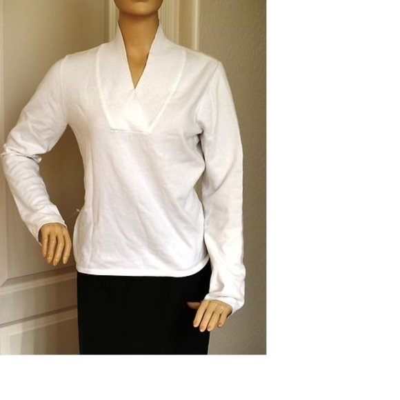 Caslon Cotton Sweater - Picture 1 of 3